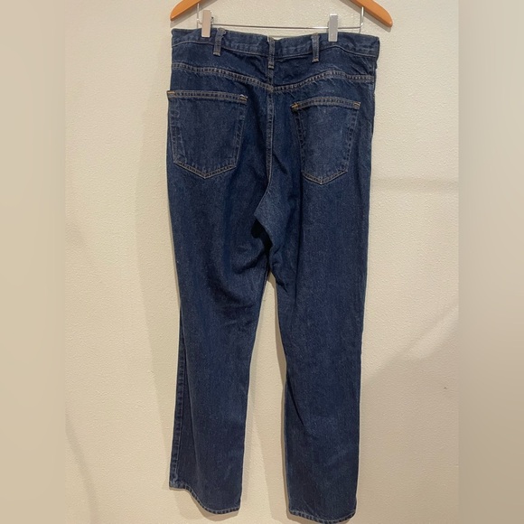 Eddie Bauer Men's Deep Blue Straight Jeans - Picture 4 of 4